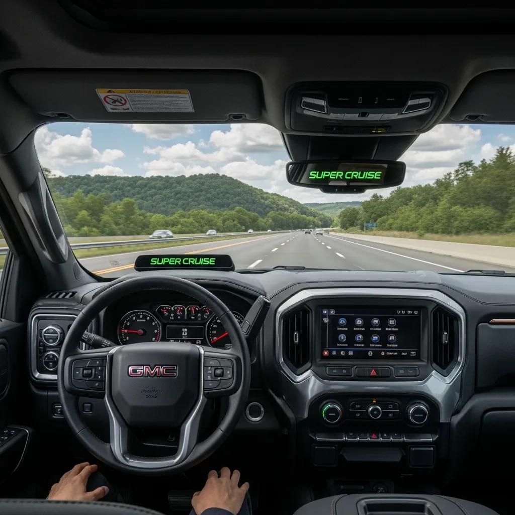 GMC Truck with Super cruise