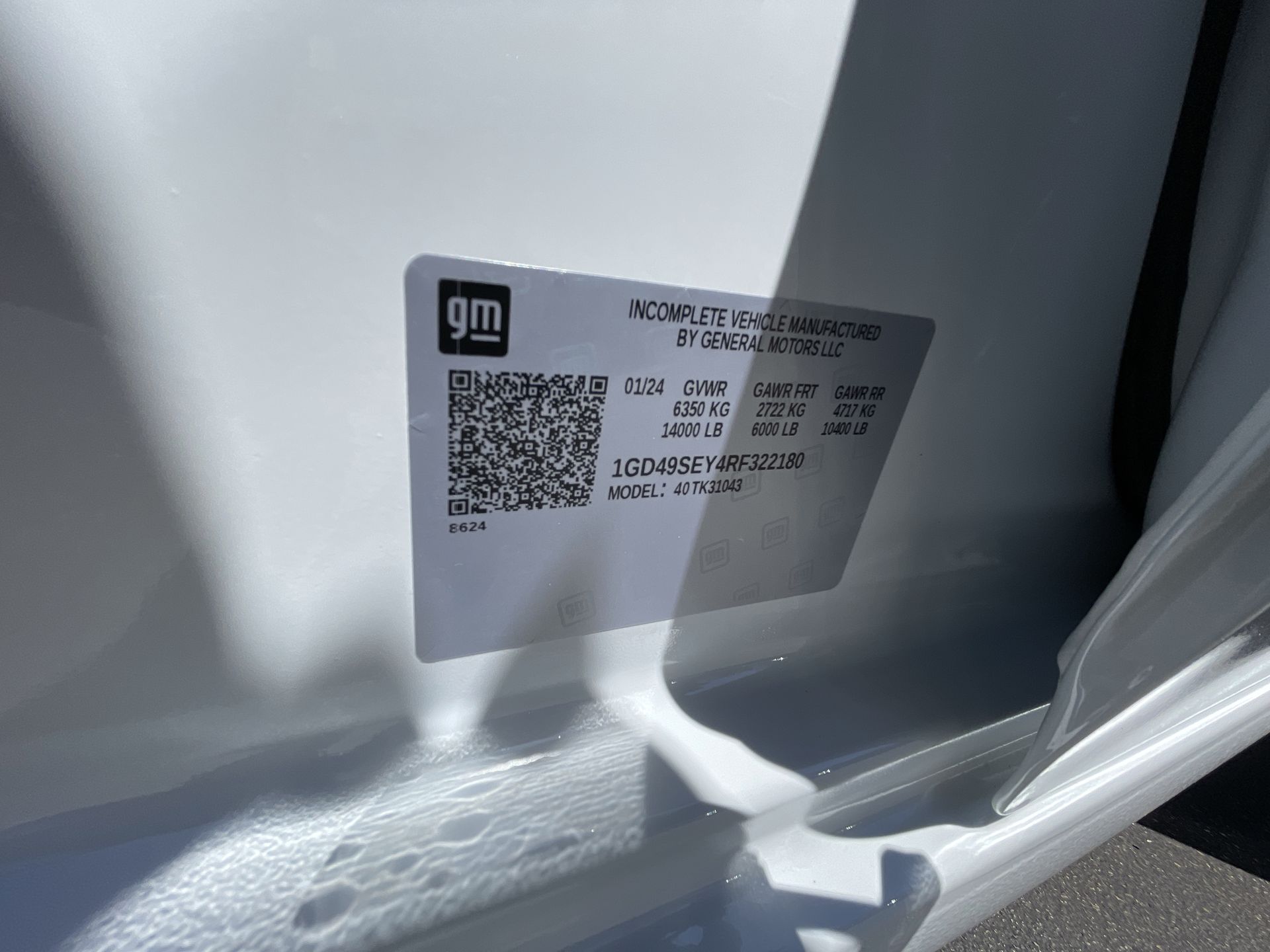 2024 GMC Sierra 3500 HD Chassis Cab Pro