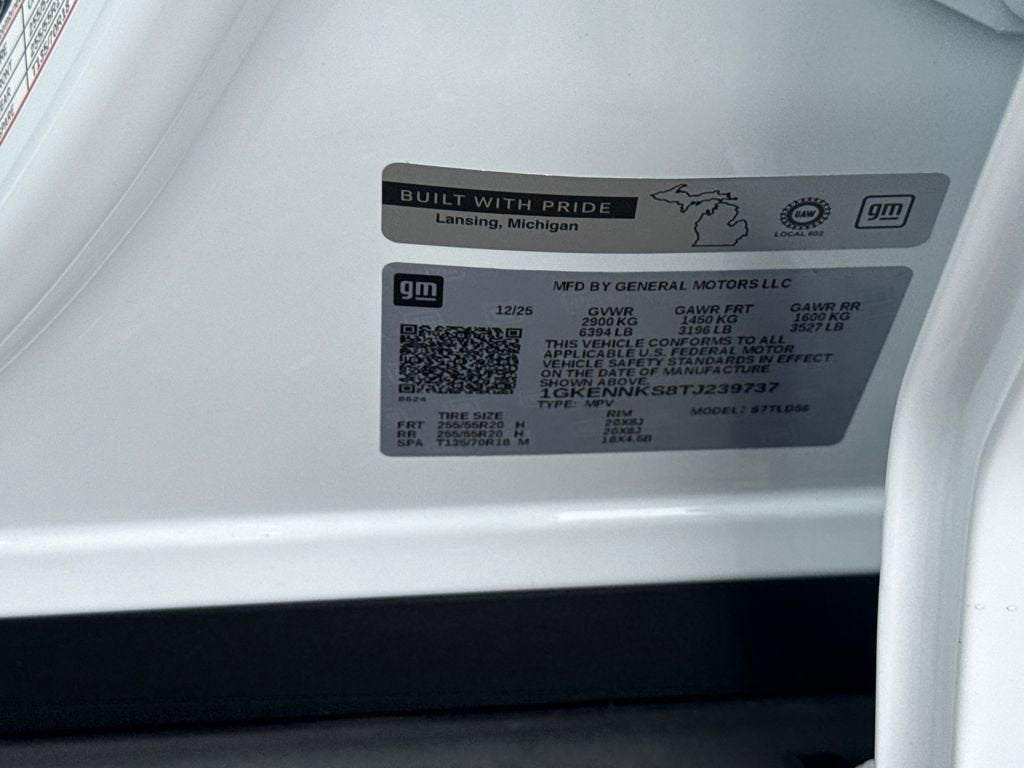 2026 GMC Acadia Elevation