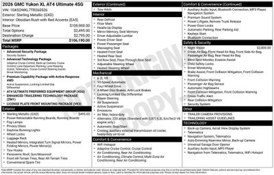 2026 GMC Yukon XL AT4 Ultimate