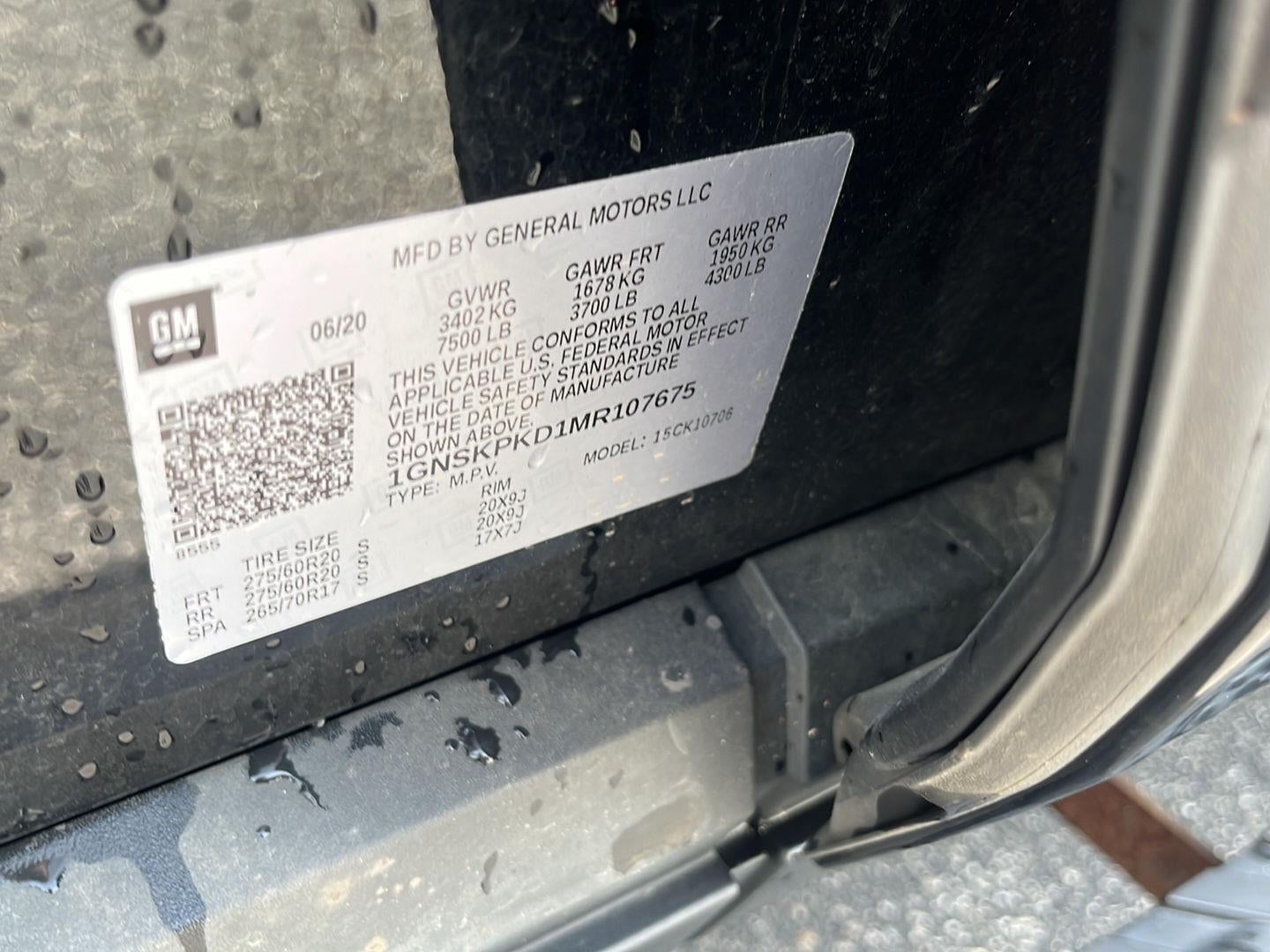 2021 Chevrolet Tahoe Z71