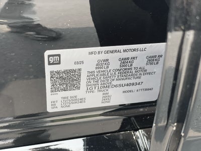 2025 GMC Sierra EV Extended Range Denali