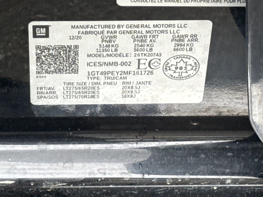 2021 GMC Sierra 2500 HD AT4