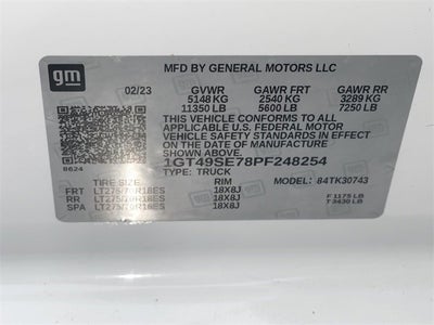 2023 GMC Sierra 3500 HD Pro