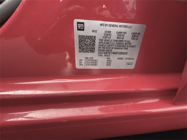 2022 GMC Sierra 3500 HD SLE