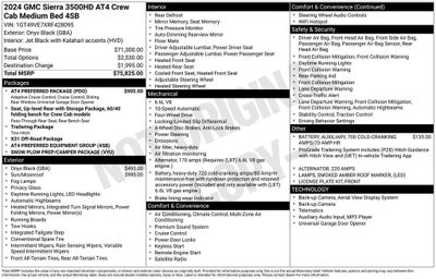 2024 GMC Sierra 3500 HD AT4