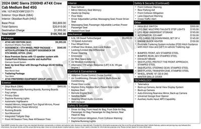 2024 GMC Sierra 2500 HD AT4X