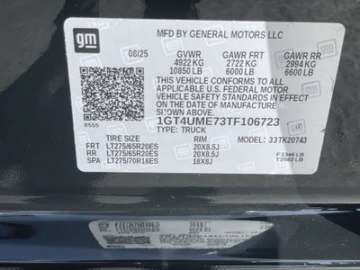 2026 GMC Sierra 2500 HD SLE