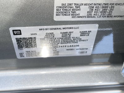 2026 GMC Sierra 2500 HD SLE