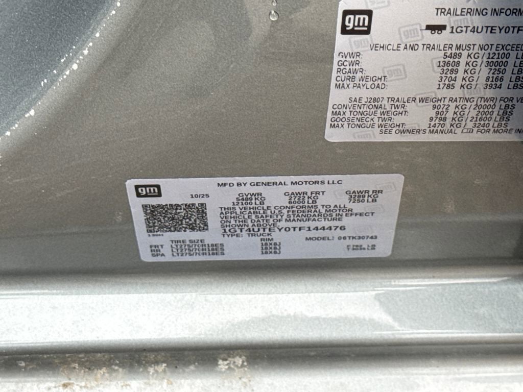 2026 GMC Sierra 3500 HD SLE