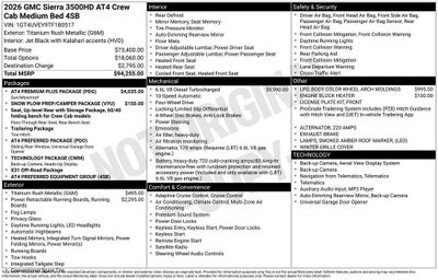 2026 GMC Sierra 3500 HD AT4