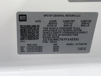 2026 GMC Sierra 2500 HD SLE