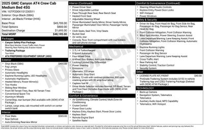 2025 GMC Canyon AT4