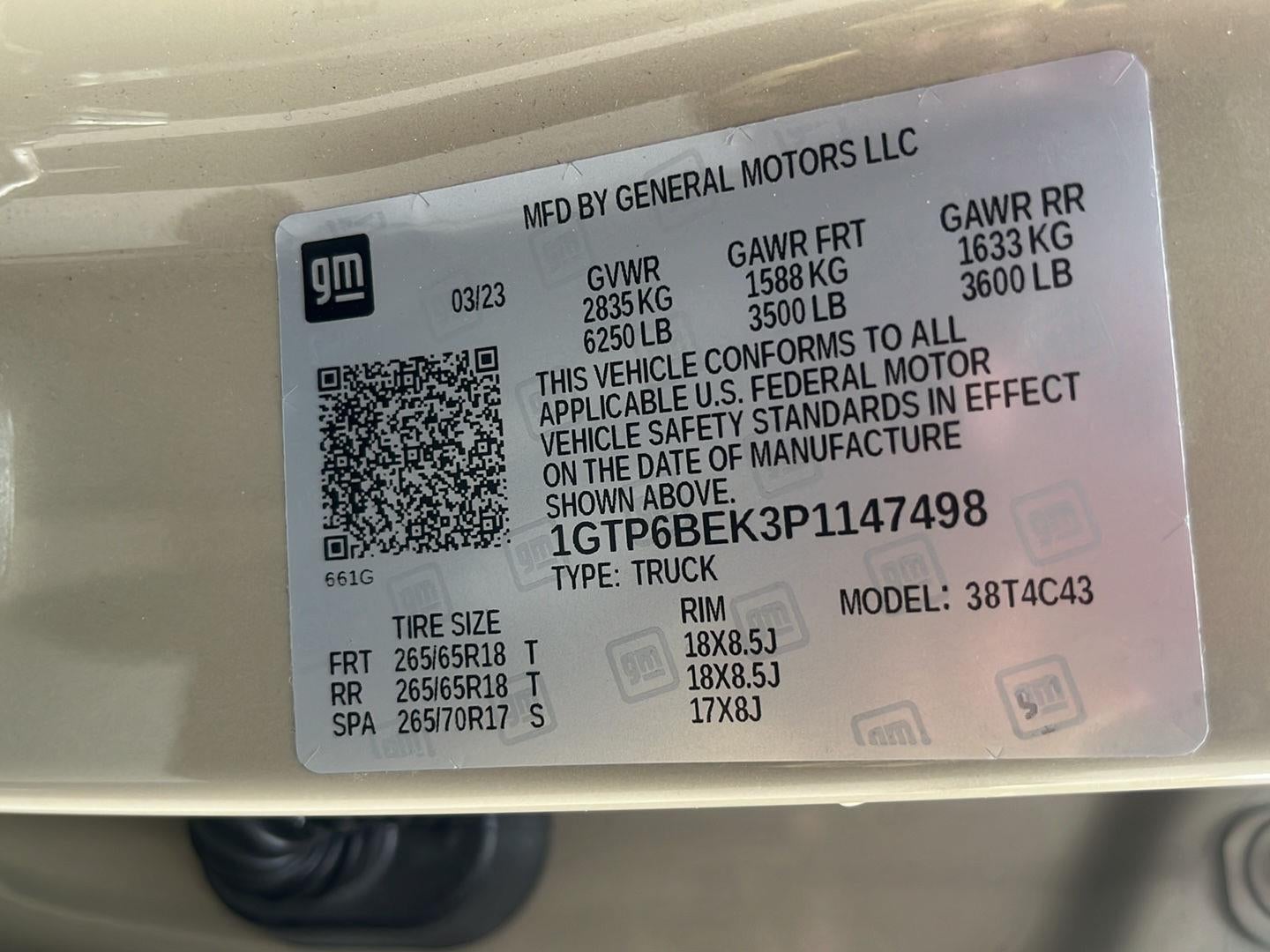 2023 GMC Canyon 4WD Elevation