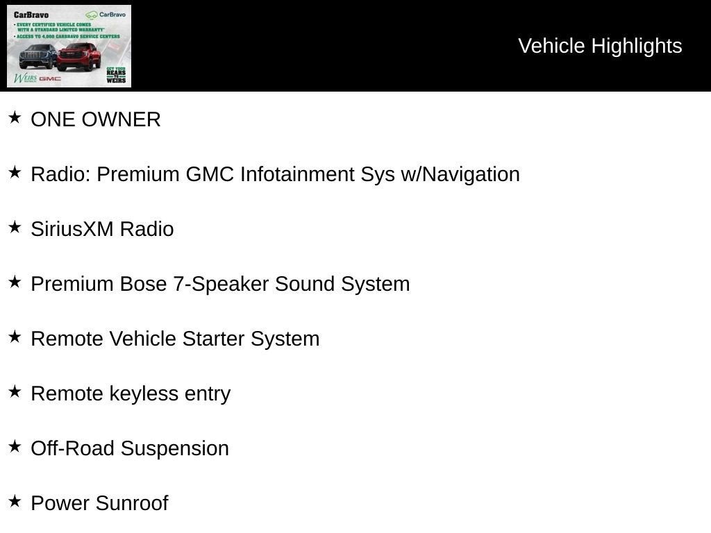 2019 GMC Sierra 1500 AT4