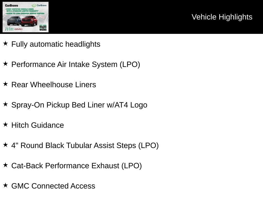 2019 GMC Sierra 1500 AT4