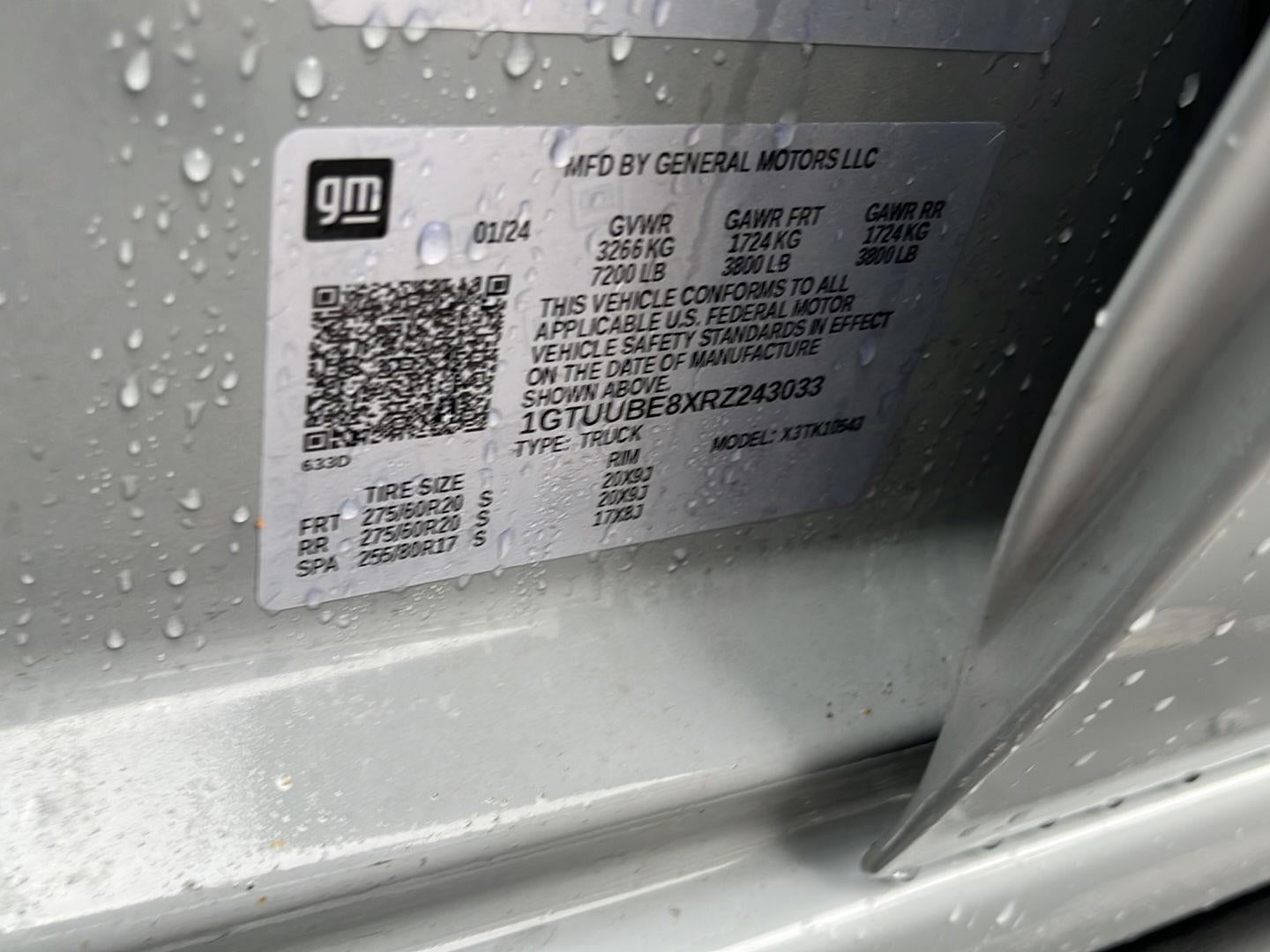 2024 GMC Sierra 1500 SLE