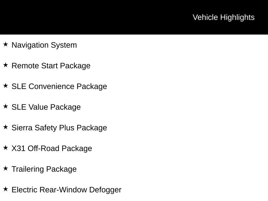 2026 GMC Sierra 1500 SLE