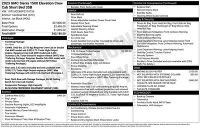 2023 GMC Sierra 1500 Elevation