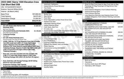 2023 GMC Sierra 1500 Elevation