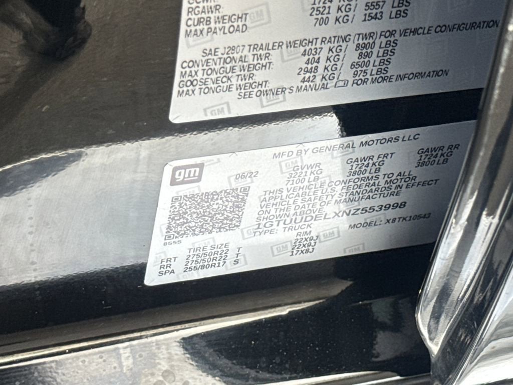 2022 GMC Sierra 1500 SLT