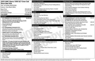 2022 GMC Sierra 1500 SLT