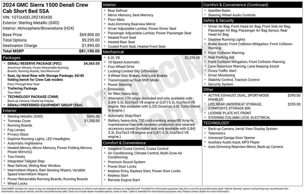 2024 GMC Sierra 1500 Denali