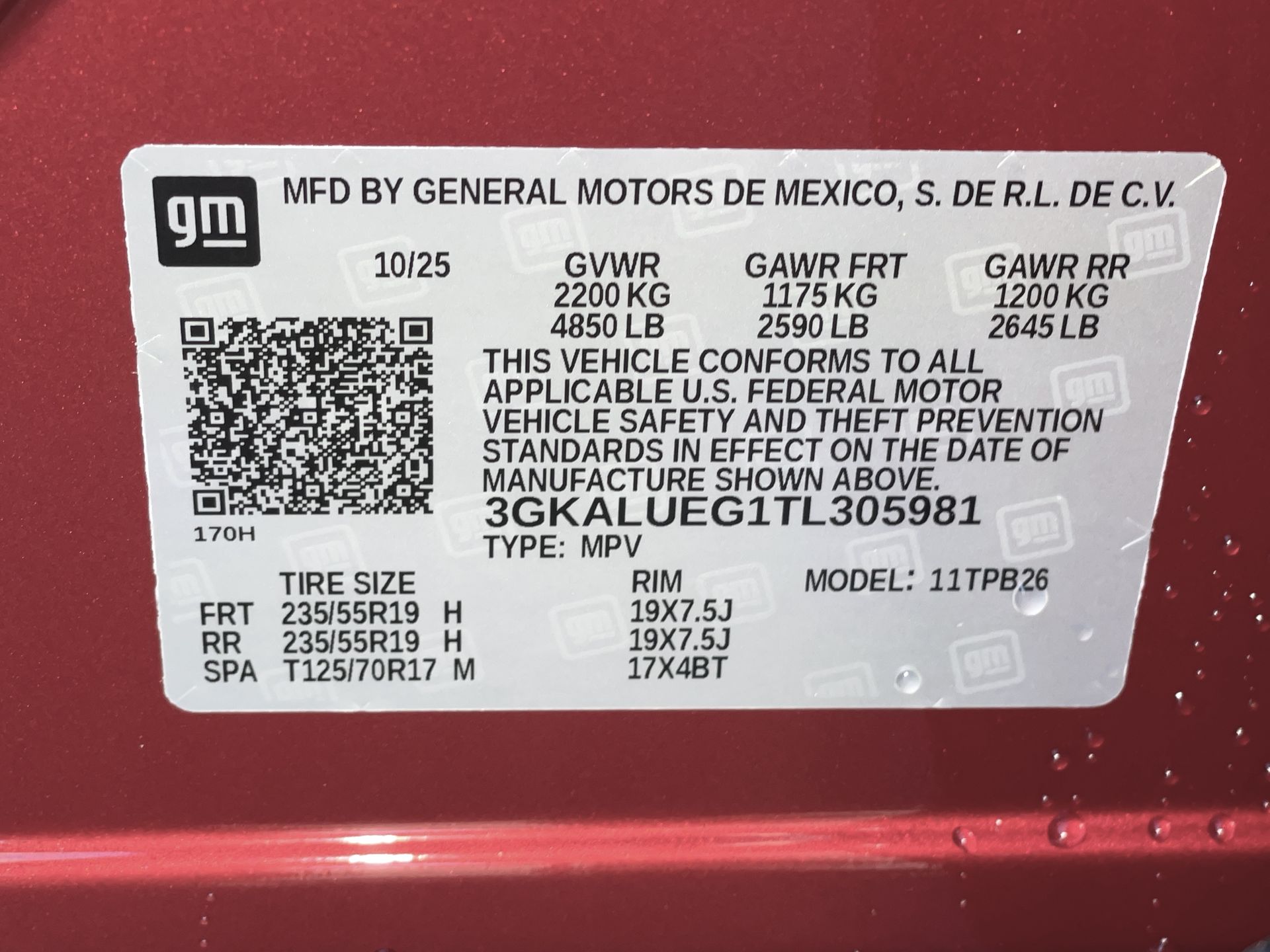 2026 GMC Terrain Elevation