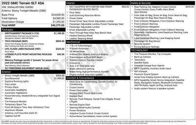 2022 GMC Terrain SLT