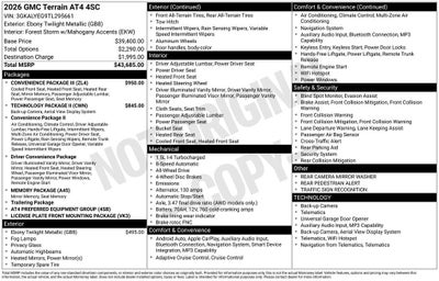 2026 GMC Terrain AT4