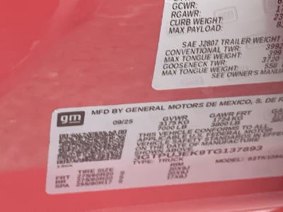 2026 GMC Sierra 1500 Elevation