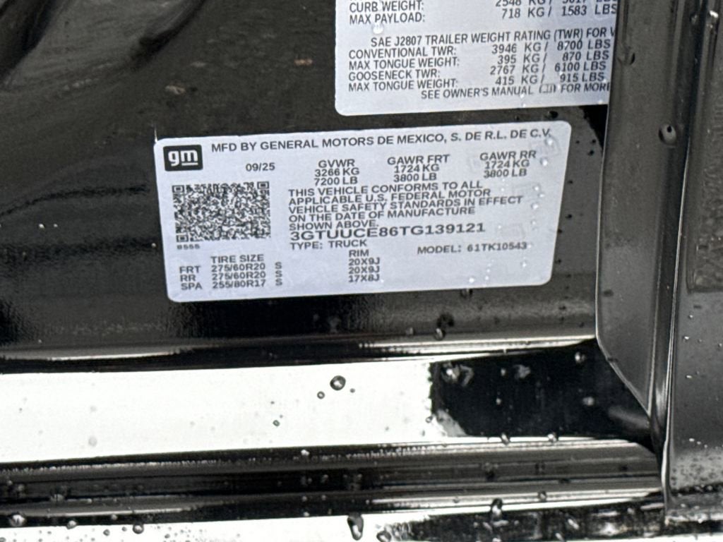 2026 GMC Sierra 1500 Elevation