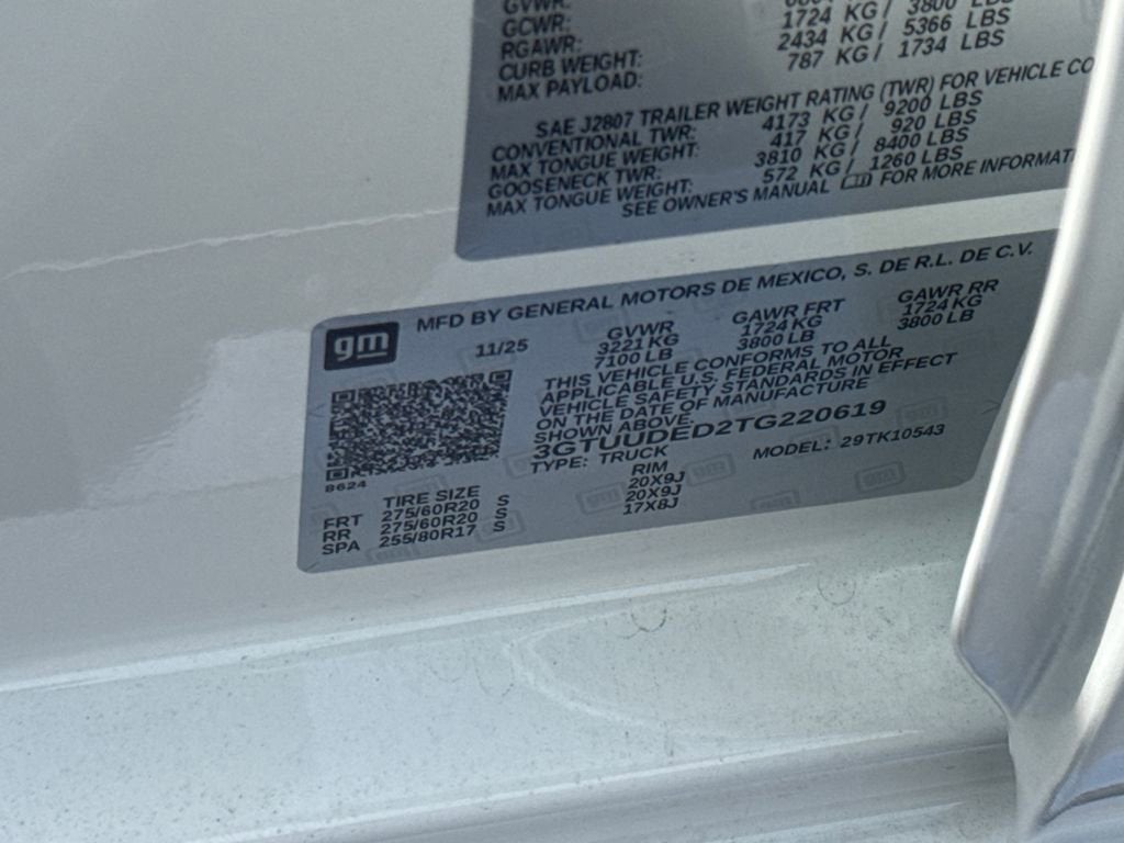 2026 GMC Sierra 1500 SLT