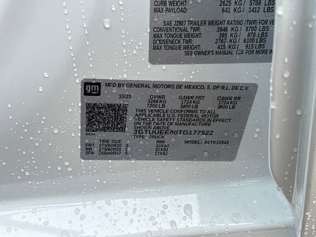 2026 GMC Sierra 1500 AT4