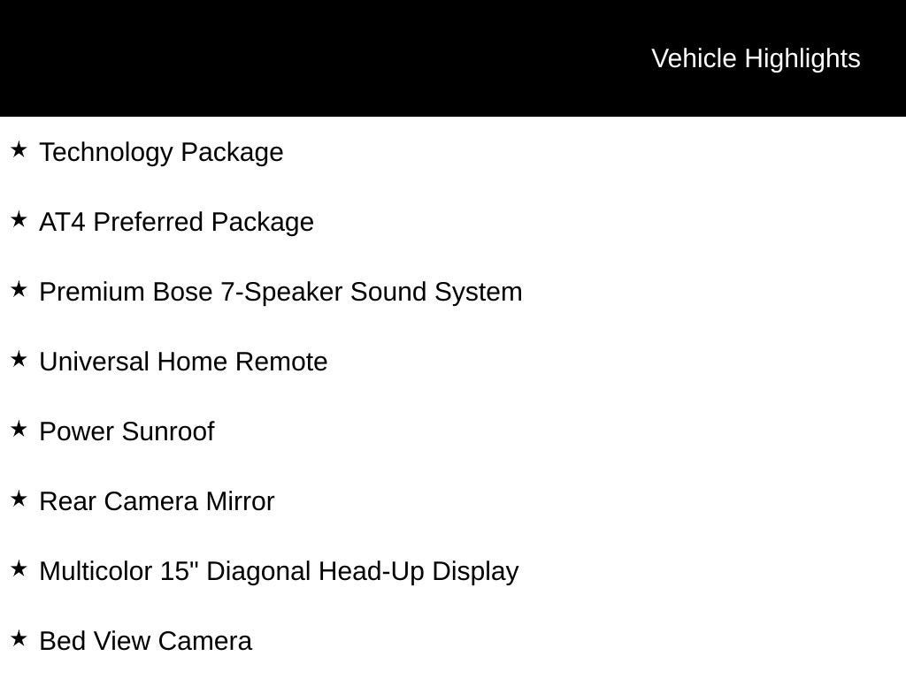 2026 GMC Sierra 1500 AT4