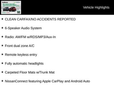 2020 Nissan Sentra SV Xtronic CVT