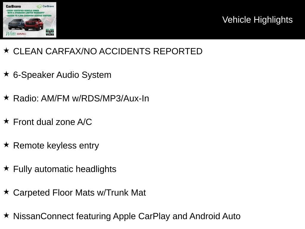 2020 Nissan Sentra SV Xtronic CVT