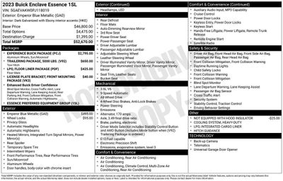 2023 Buick Enclave Essence
