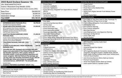 2023 Buick Enclave Essence