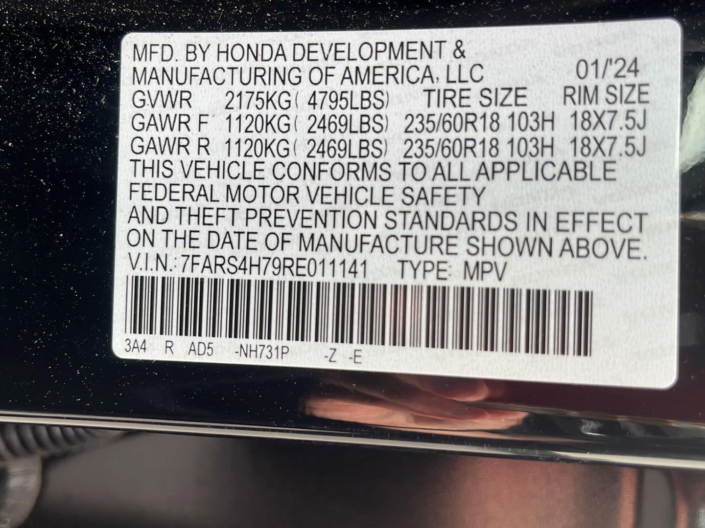 2024 Honda CR-V EX-L AWD