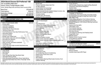 2024 Buick Encore GX Preferred