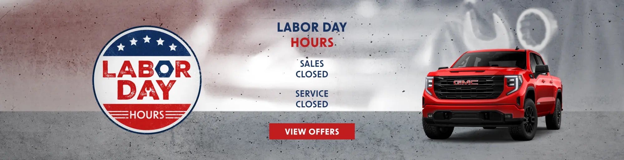 Labor Day Hours