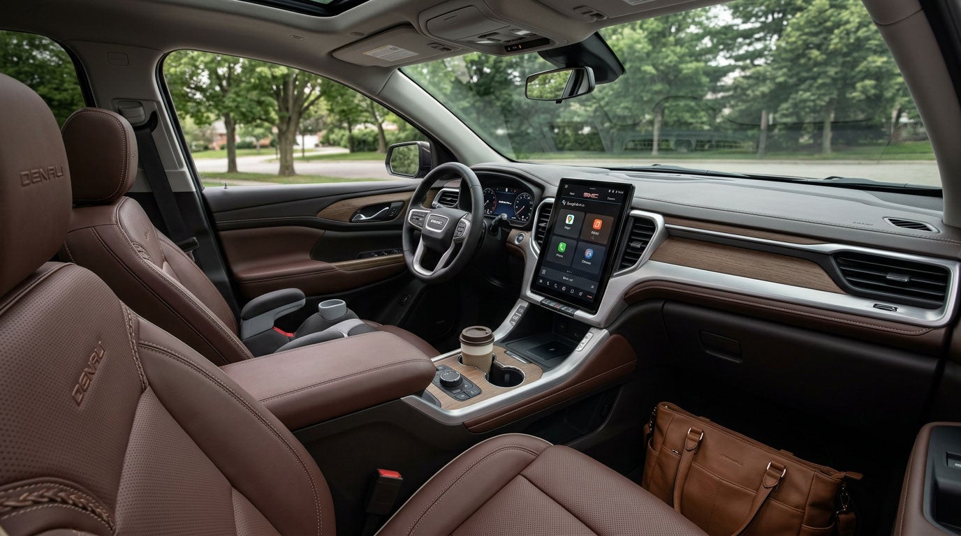 2026 GMC Acadia Denali interior