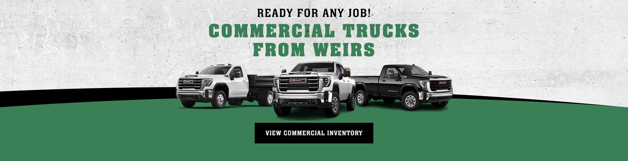 Commercial trucks at Weirs Motor Sales in Arundel ME